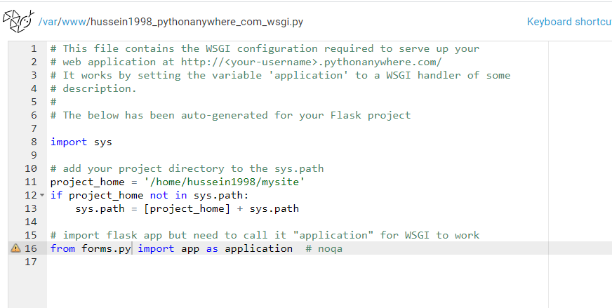 Solved Santot pythonanywhere Dashboard Consoles Files | Chegg.com