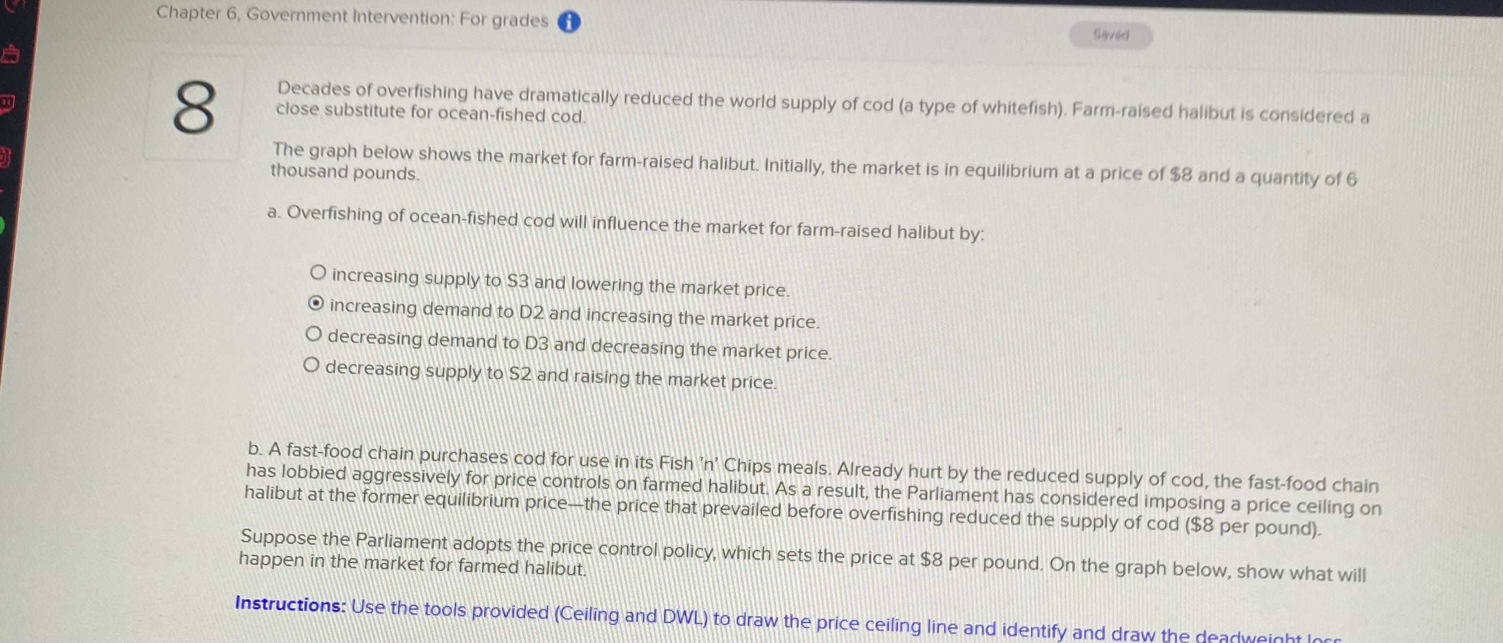 Solved Decades of overfishing have dramatically reduced the