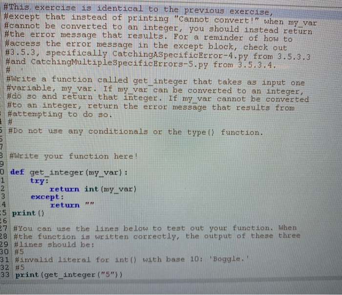Solved 1 HRight nou, the code below will encounter an error | Chegg.com