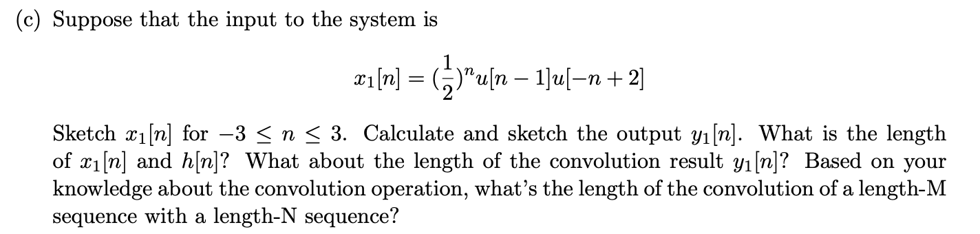 Solved Problem 4 Consider the following difference equation | Chegg.com