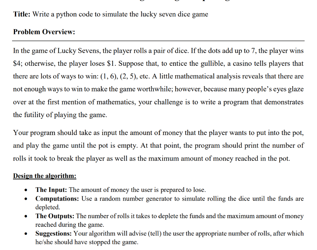 The rebuilding process: Will rolling the dice turn up lucky 7s?