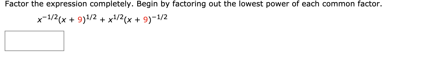 Solved Factor The Expression Completely. Begin By Factoring | Chegg.com