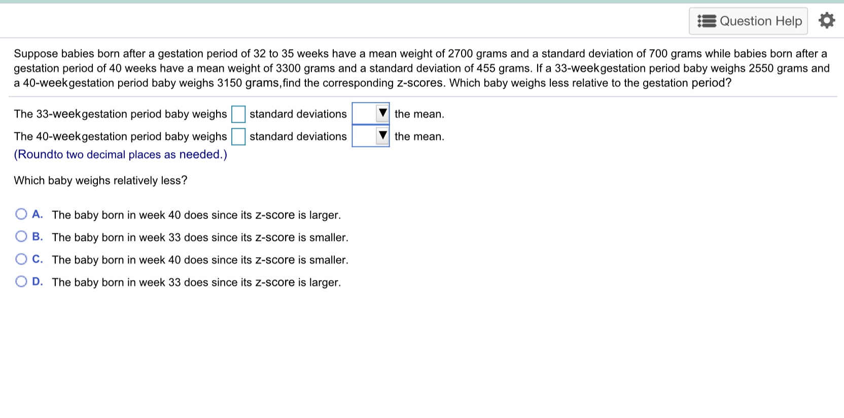 solved-suppose-babies-born-after-a-gestation-period-of-32-to-chegg