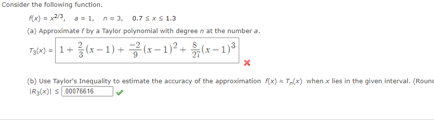 Solved Consider The Following Function F X X2 3 A 1