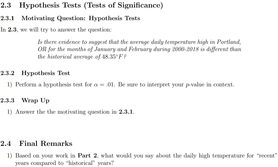 Solved Year Month High Temperature 00 Jan 45 00 Jan 4 Chegg Com