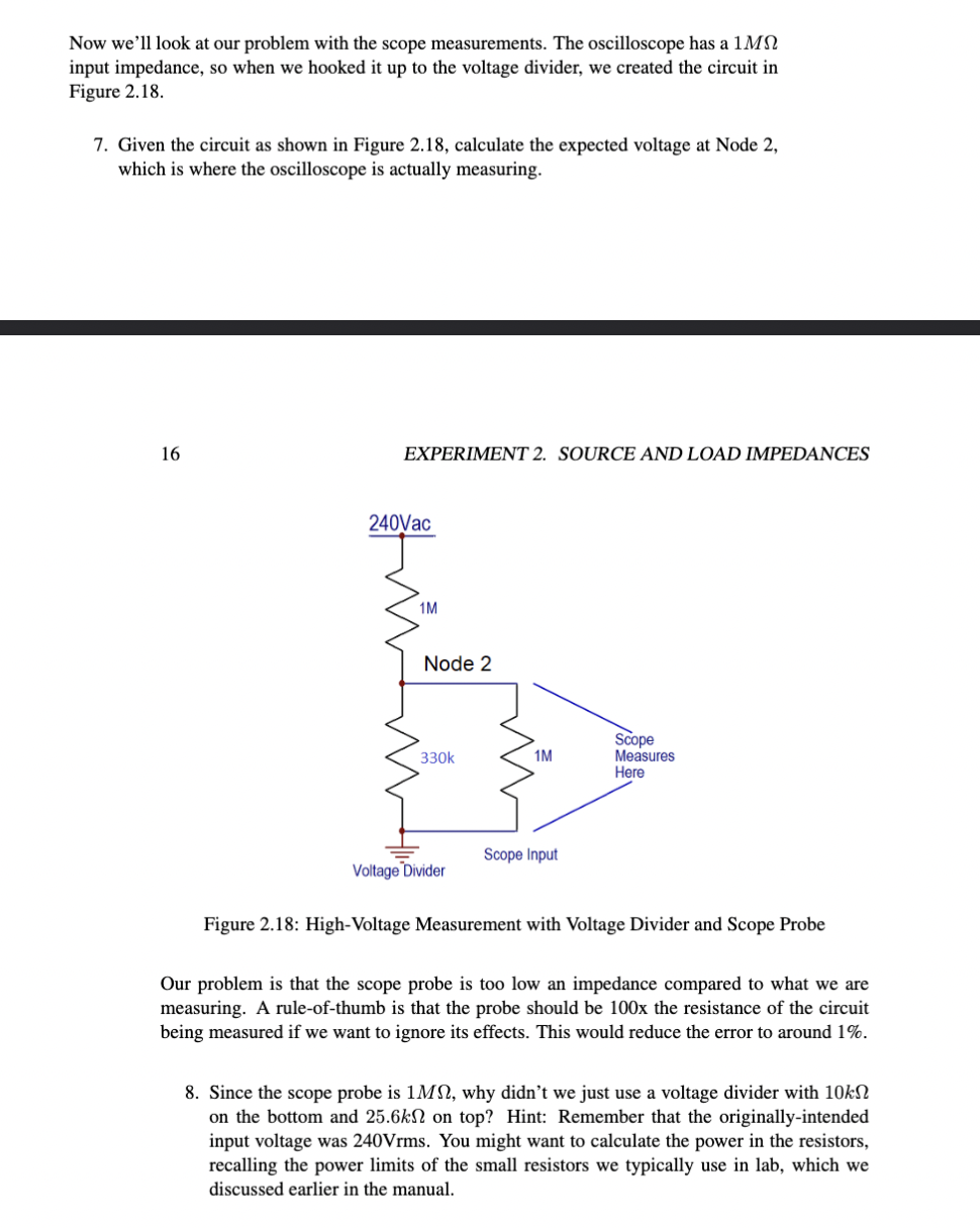 Solved Now we'll look at our problem with the scope