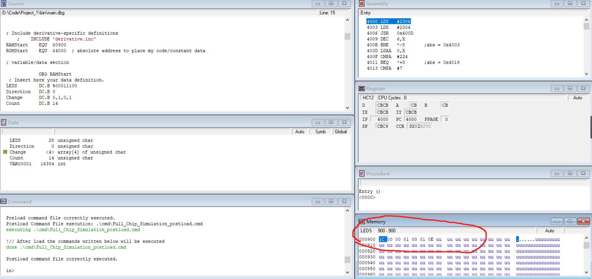 export symbols XDEF Entry, _Startup ABSENTRY Entry ; | Chegg.com