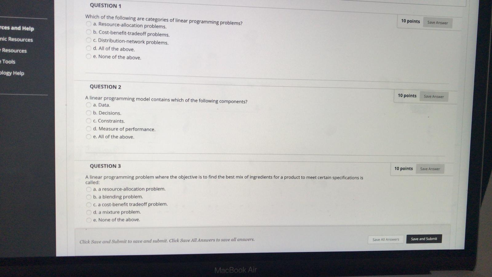 Solved QUESTION 1 10 points Save Answer rces and Help mic | Chegg.com