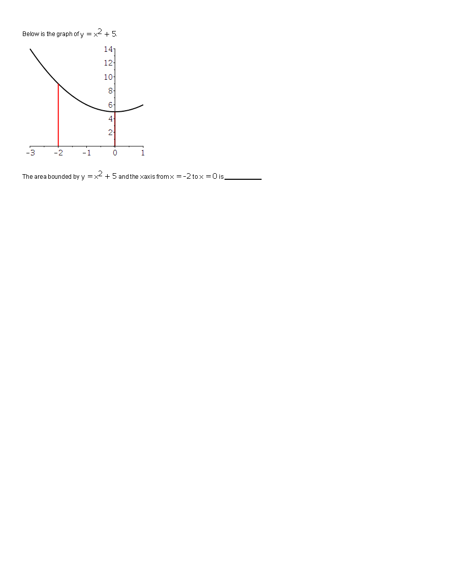 solved-below-is-the-graph-of-y-x2-5-the-area-bounded-by-chegg