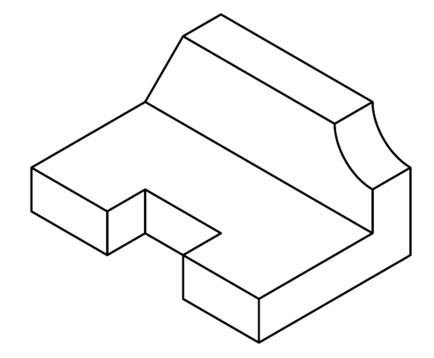 Solved Civil Graphics Questions: Draw The Front, Top, and | Chegg.com