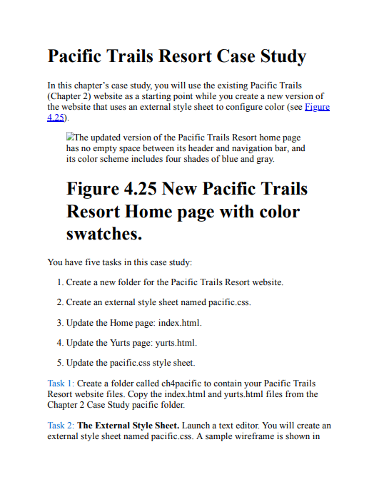 pacific trails resort case study chapter 3