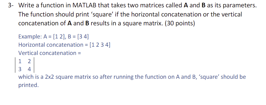 Solved what is the matlab code of this? please give me the | Chegg.com