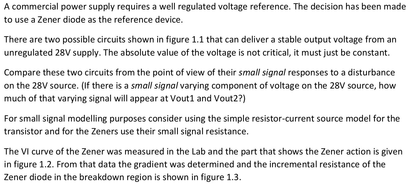 A commercial power supply requires a well regulated