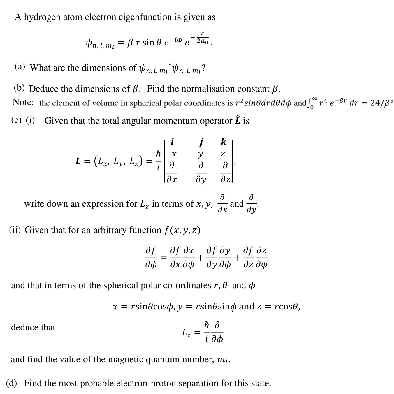 Solved Please Attempt All The Parts (a), (b), (c) And (d) Of | Chegg.com