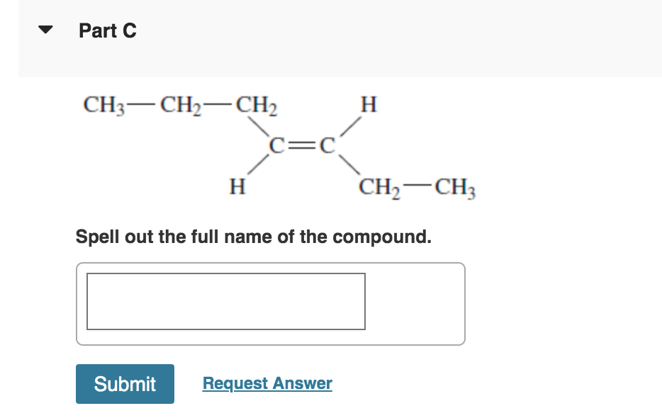 Spell Out The Full Name Of The Compound