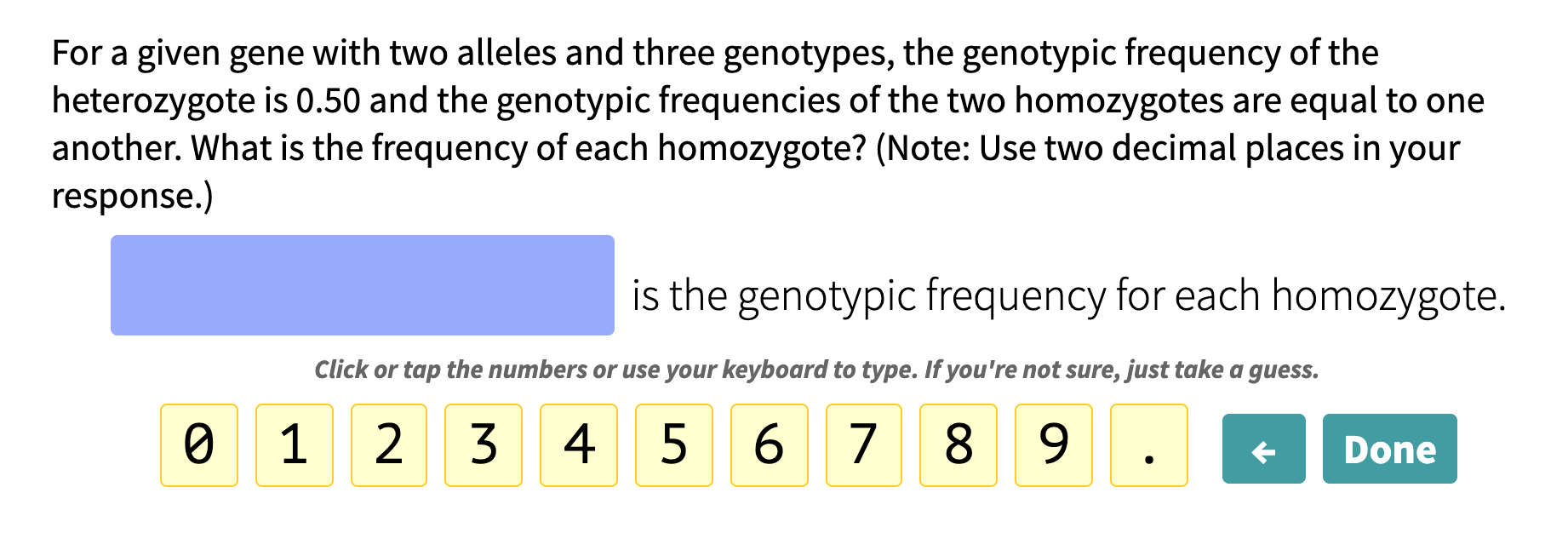 Solved For a given gene with two alleles and three | Chegg.com