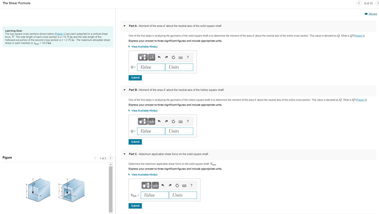 Solved - Part A - Moment Of The Area A′ About The Neutral | Chegg.com