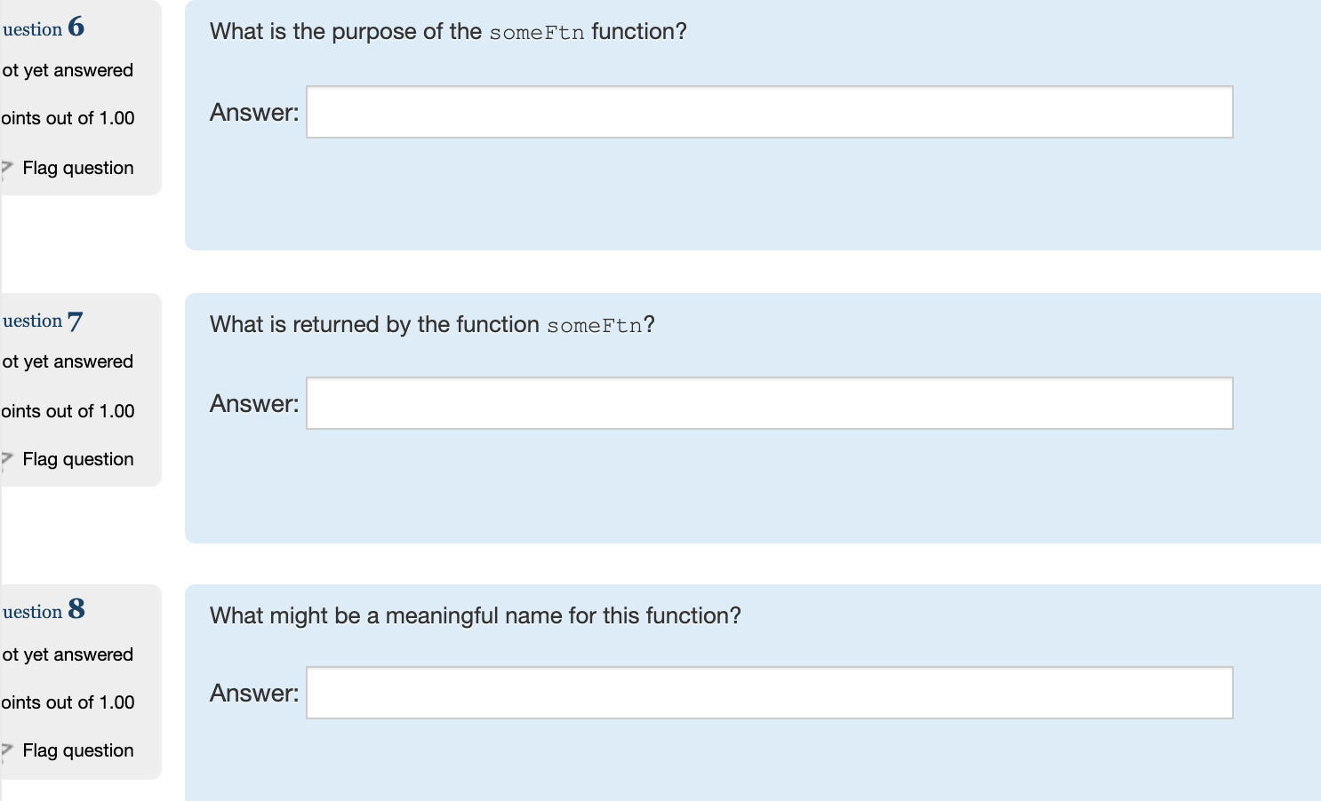 Solved Examine the function below and then use this function | Chegg.com