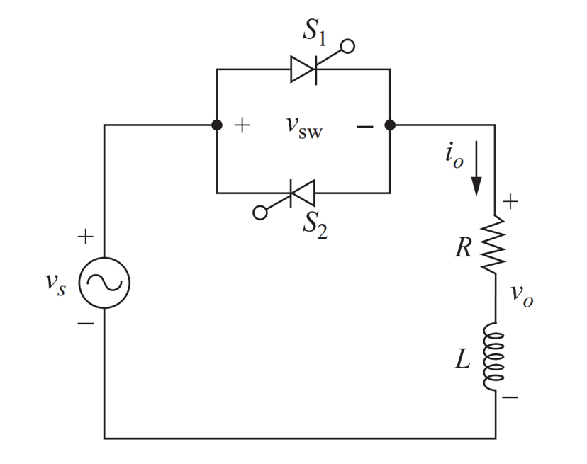 Solved A Single Phase Voltage Controller Shown Below Is | Chegg.com