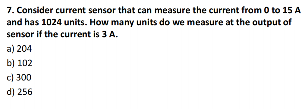 Solved Consider current sensor that can measure the current Circuit Diagram