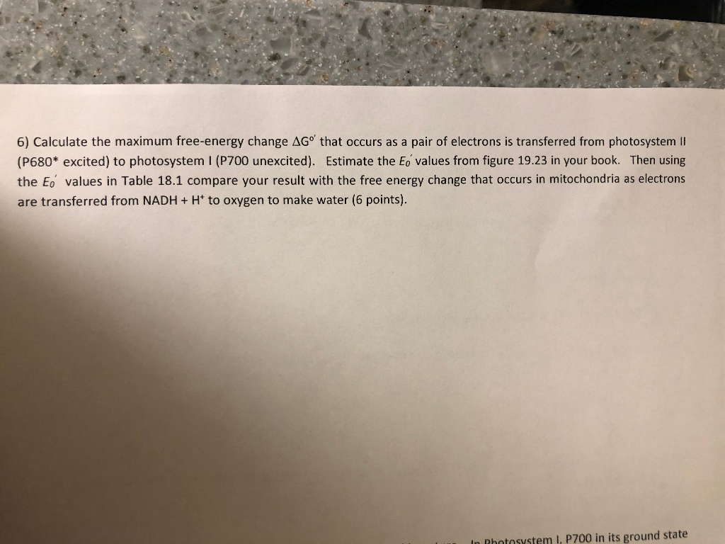 calculate the maximum free-energy change that occurs | Chegg.com