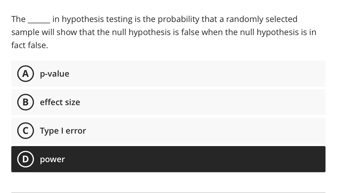 Solved A researcher finds that η2=.18. What is the effect | Chegg.com