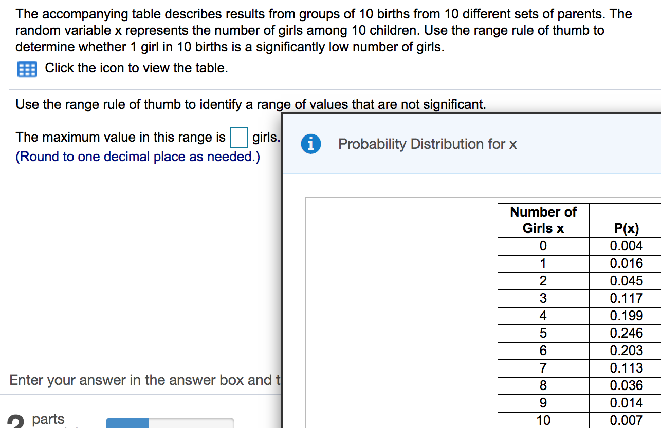 Solved Refer to the accompanying table, which describes | Chegg.com