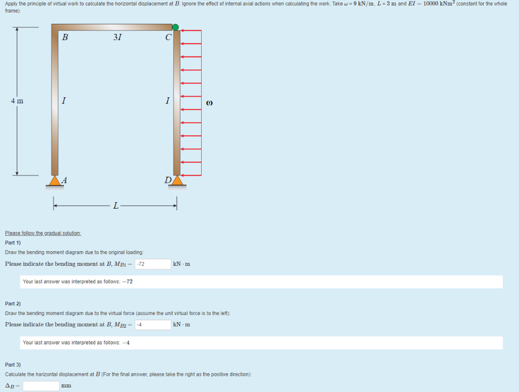 Solved Apply The Principle Of Virtual Work To Calculate The | Chegg.com