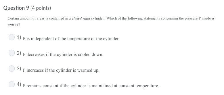 Solved Question 3 (4 points) Which of the following | Chegg.com
