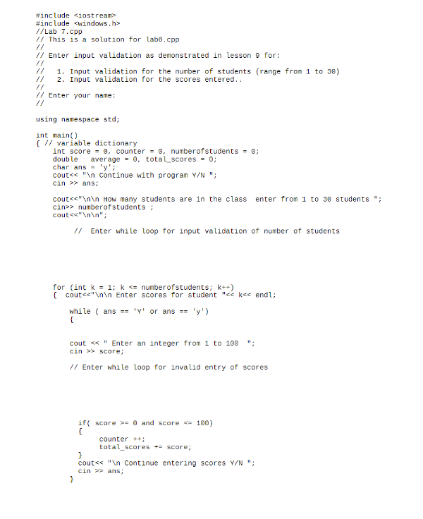 Solved Please Write this code and make it work, with the | Chegg.com