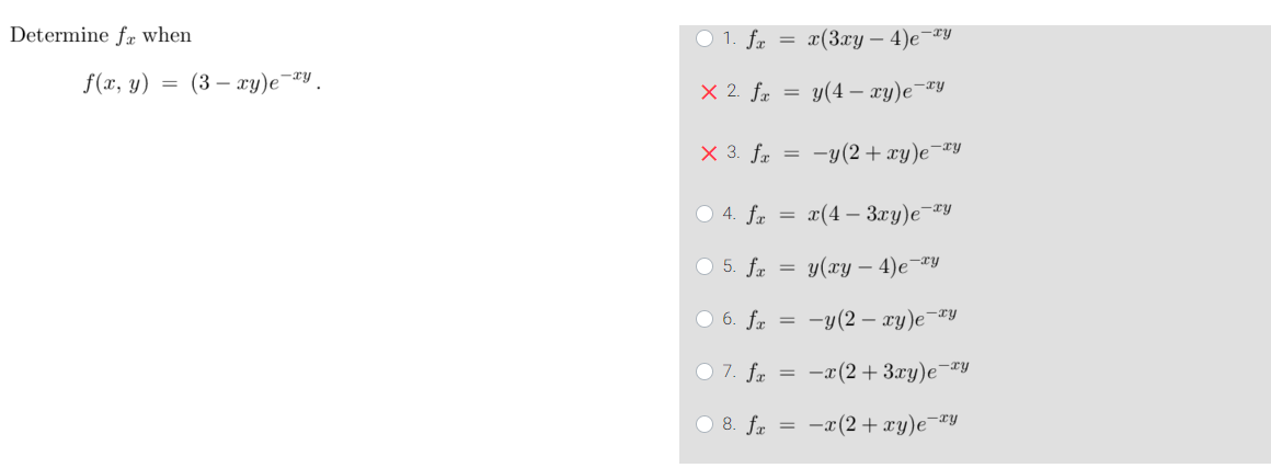 solved-determine-fx-when-f-x-y-3-xy-e-xy-1-chegg