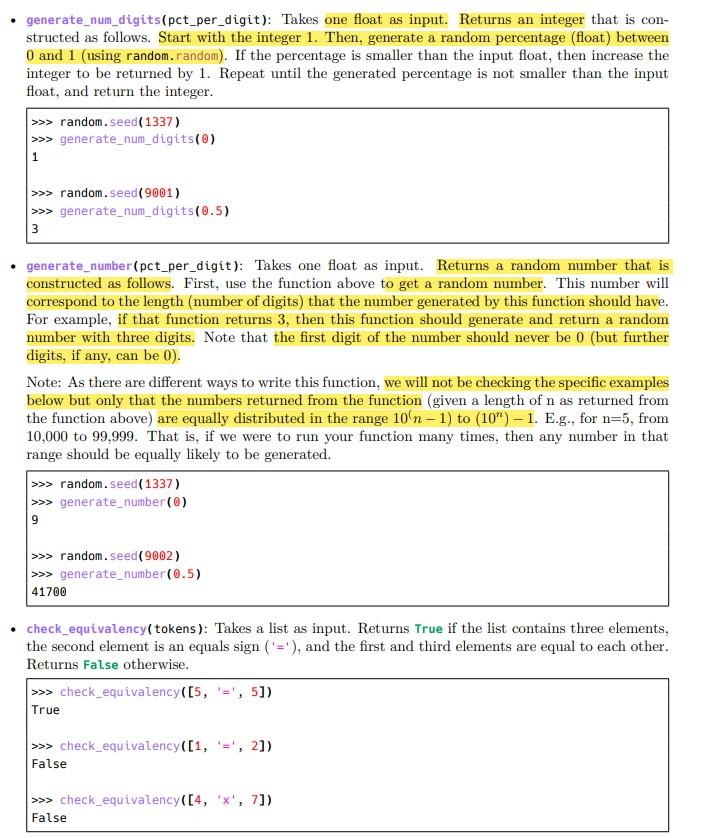 Blackout Math Utility Functions There is a lot to do | Chegg.com