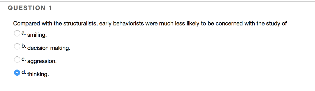 Solved QUESTION Compared with the structuralists, early | Chegg.com