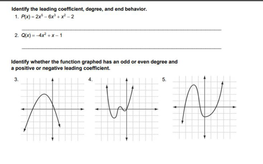 Even And Odd Degree