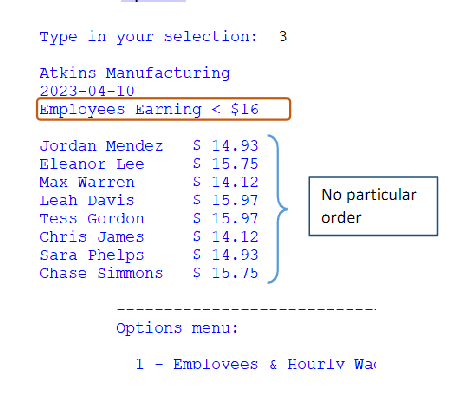 Solved In Python Your program will have a total of 5 | Chegg.com