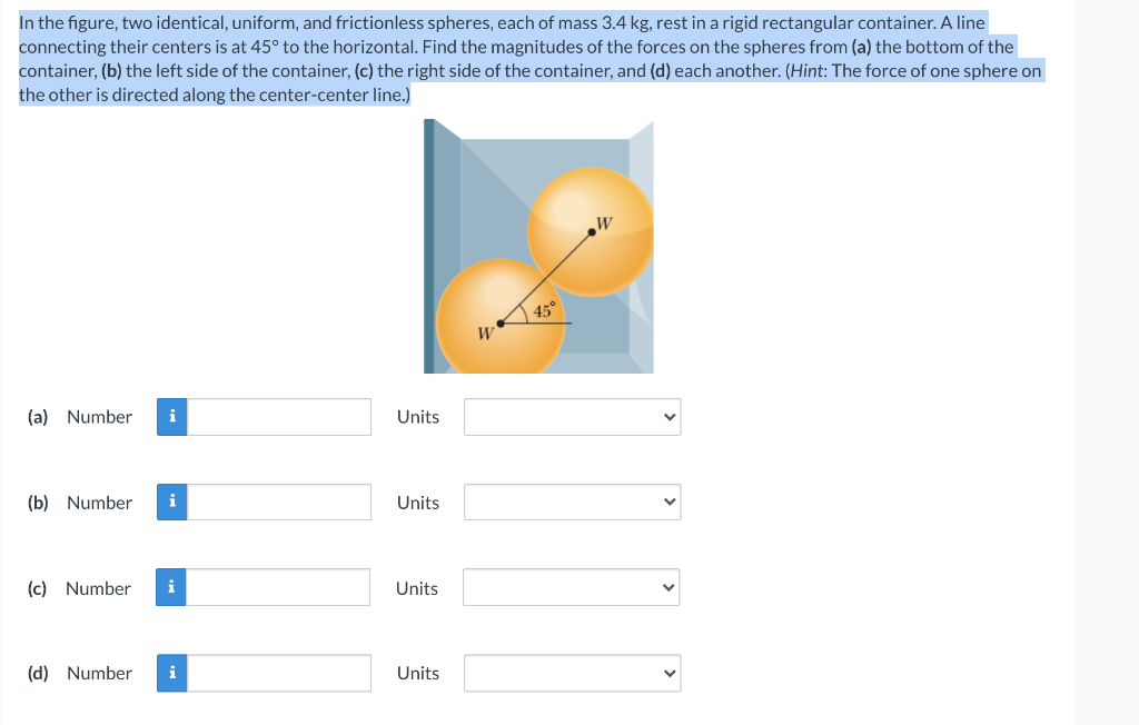 Solved In The Figure, Two Identical, Uniform, And | Chegg.com