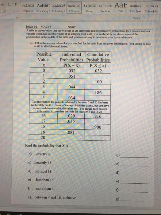 Solved ρ Find 悲Repl ˊ Font Paragraph Styles G Editir Math | Chegg.com