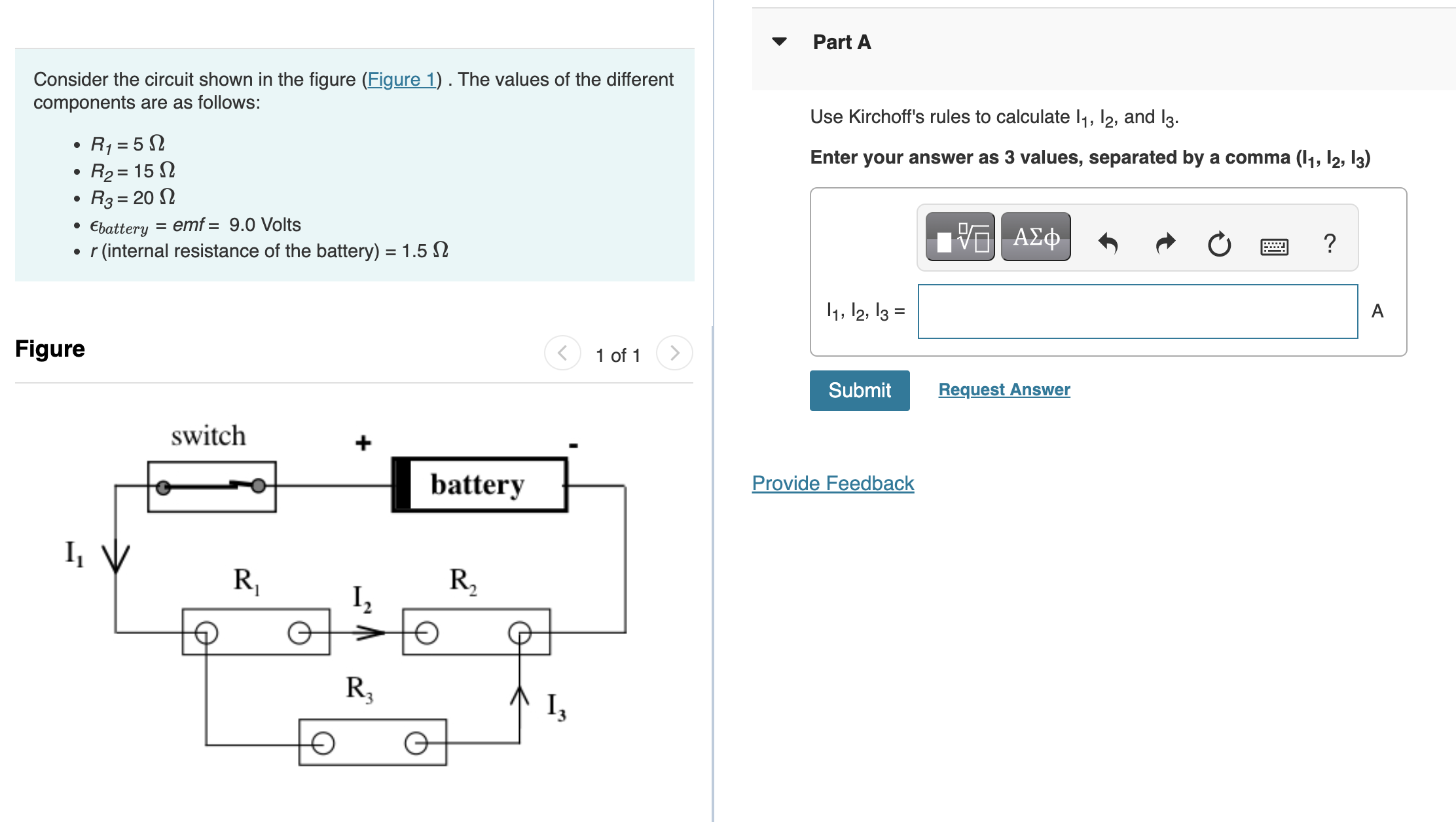 Solved Consider The Circuit Shown In The Figure (Figure 1). | Chegg.com