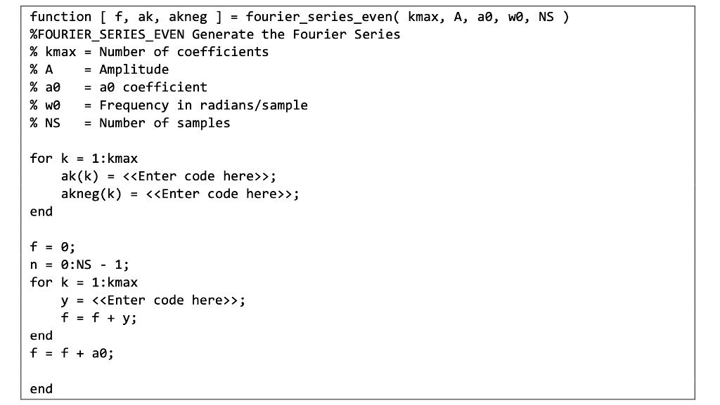 4.3.1. MATLAB Script (0.5 Marks) a) Create a new | Chegg.com