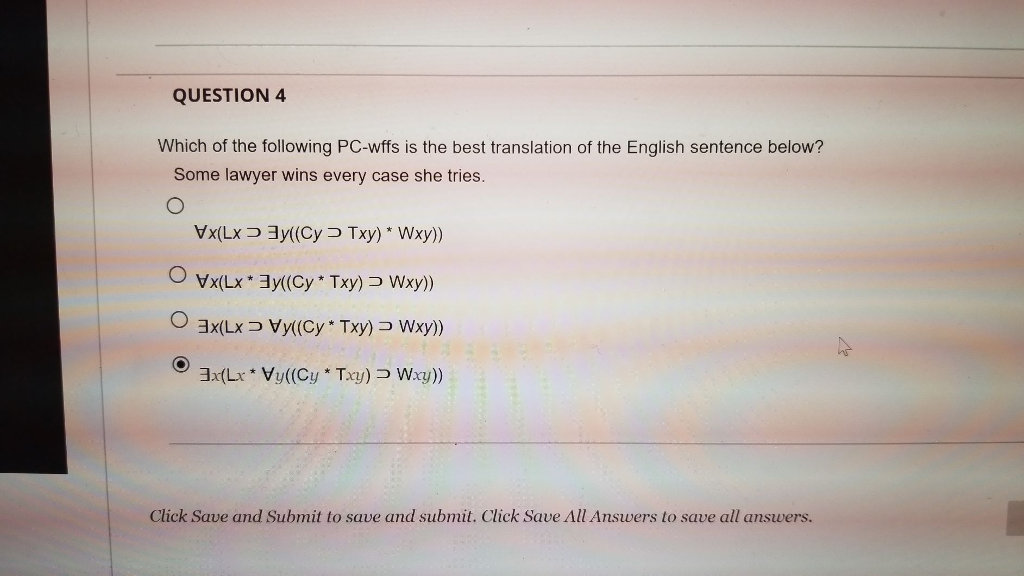 Solved The Upside down A means every The Upside down E