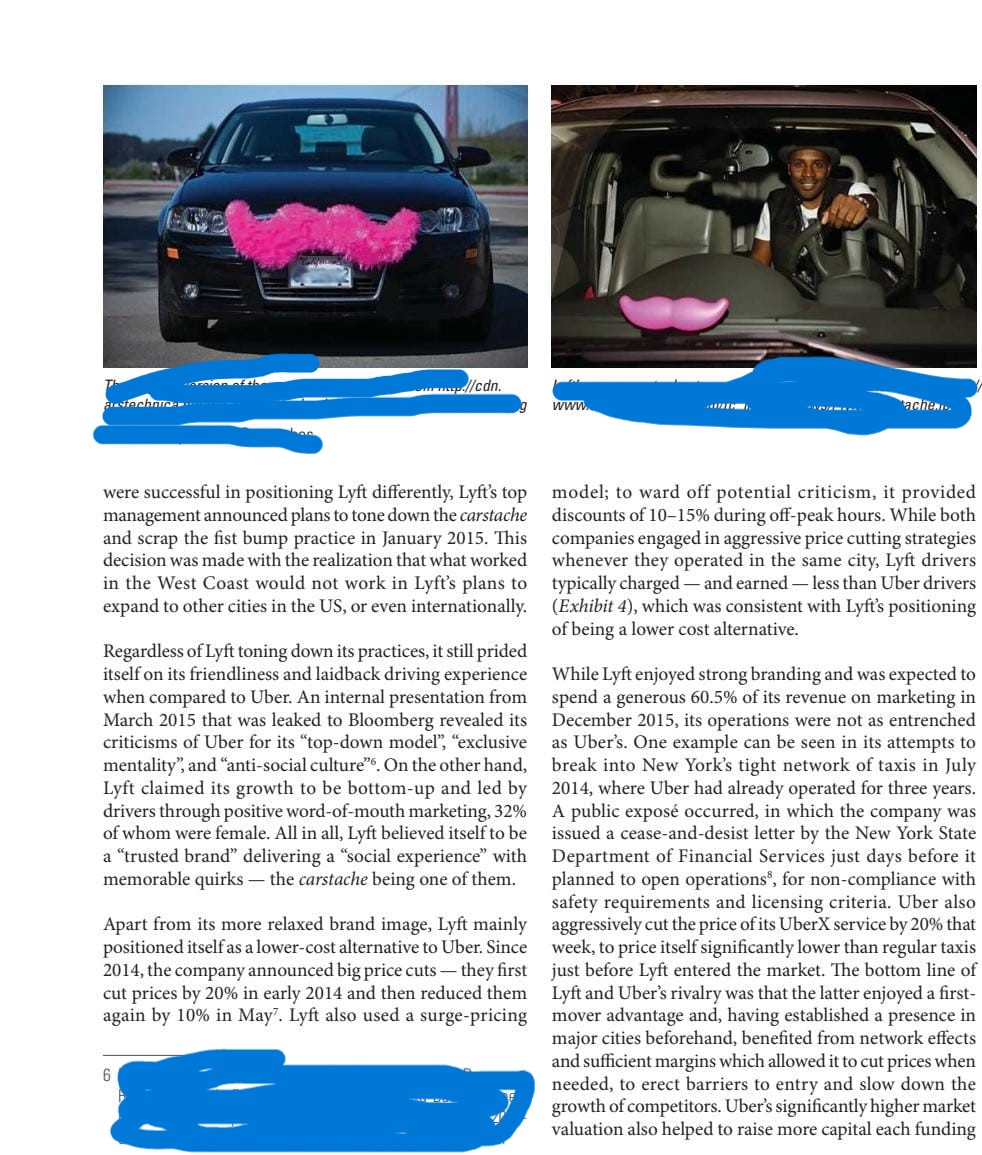 Solved ¿ASE Uber: Competing as Market Leader in the US | Chegg.com