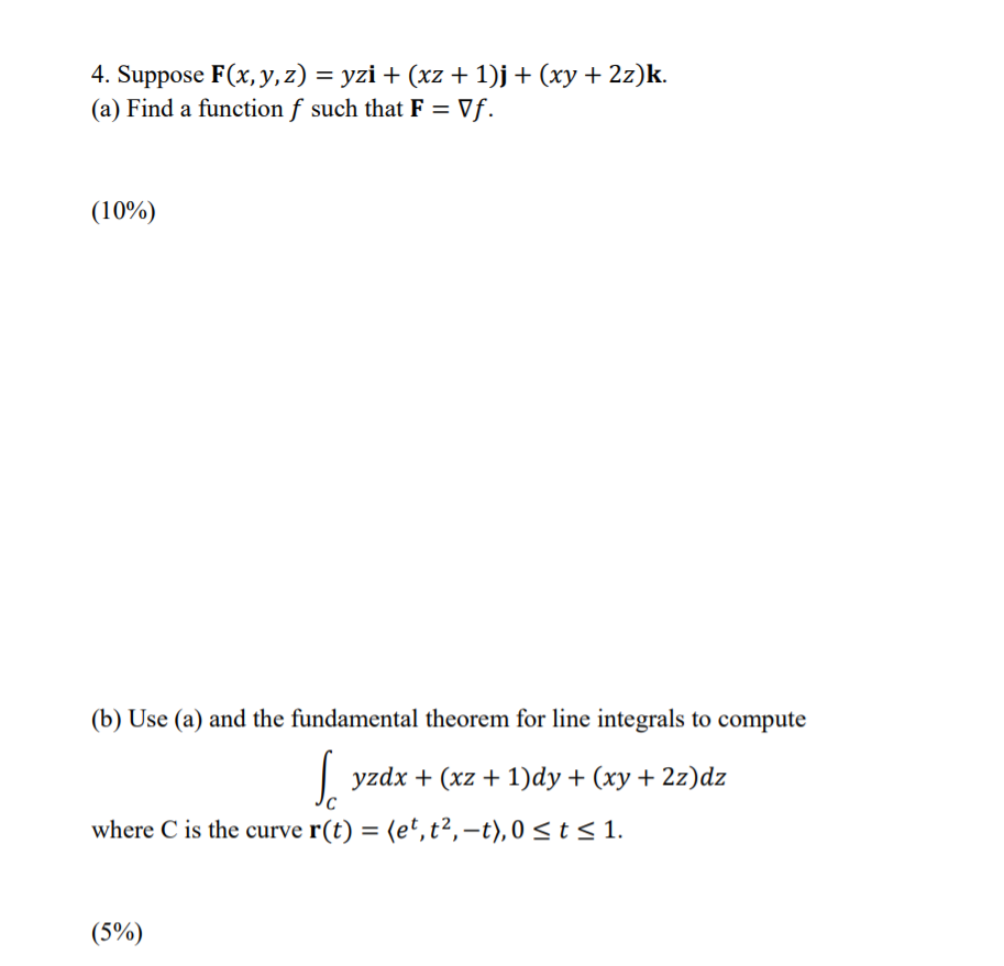 Solved Need help with math question. Calc 3 Would appreciate | Chegg.com