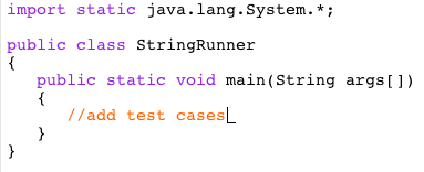 Lab Description Compare three Strings to see which is | Chegg.com