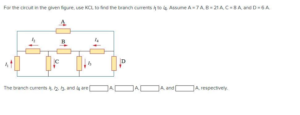 Solved For The Circuit In The Given Figure, Use KCL To Find | Chegg.com