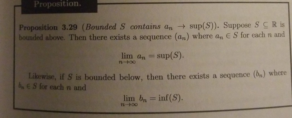 Solved Proposition Proposition 3 29 Bounded S Contains Chegg Com