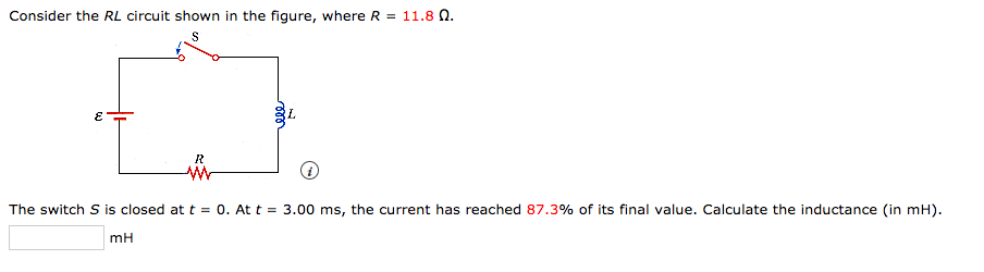 Solved Consider the RL circuit shown in the figure, where R | Chegg.com