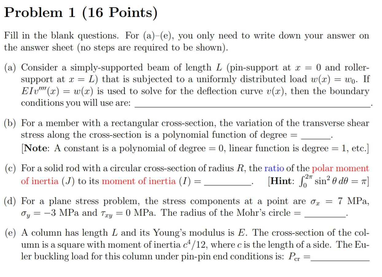 Solved Urgent Please Be As Neat As Possible And Make Sur Chegg Com