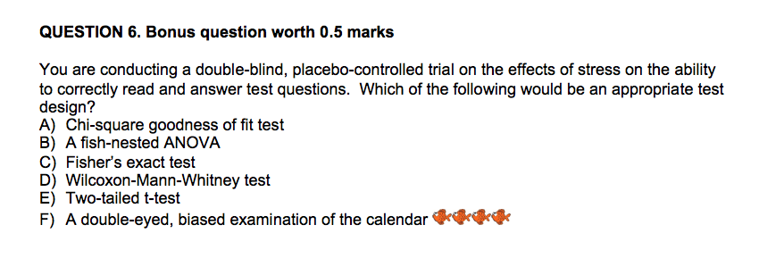 Solved QUESTION 6. Bonus question worth 0.5 marks You are | Chegg.com