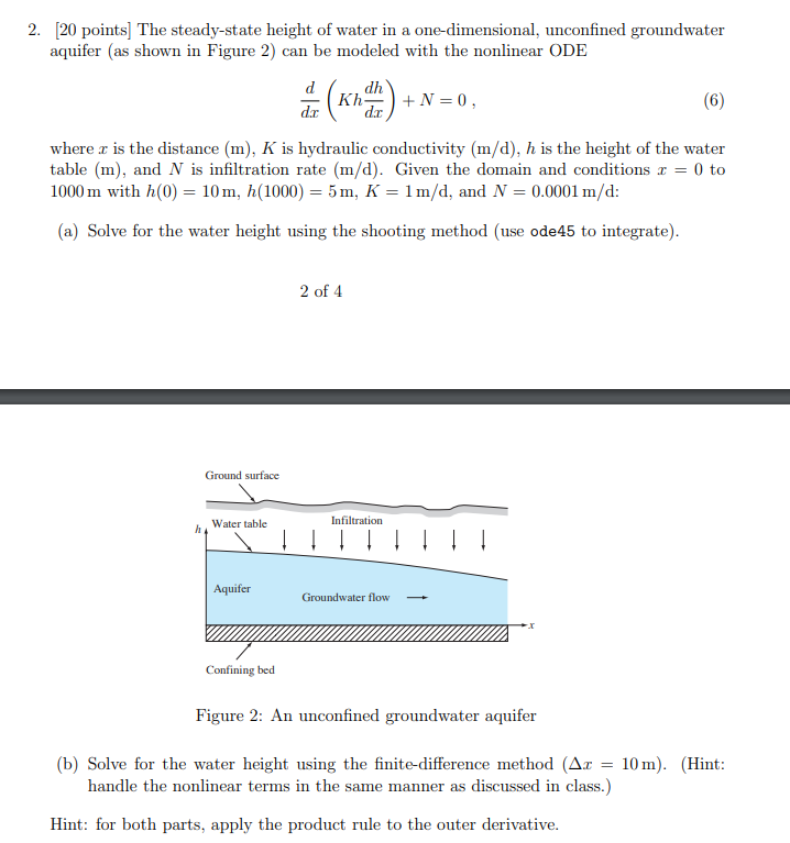 1. (15 points) The following differential equation | Chegg.com