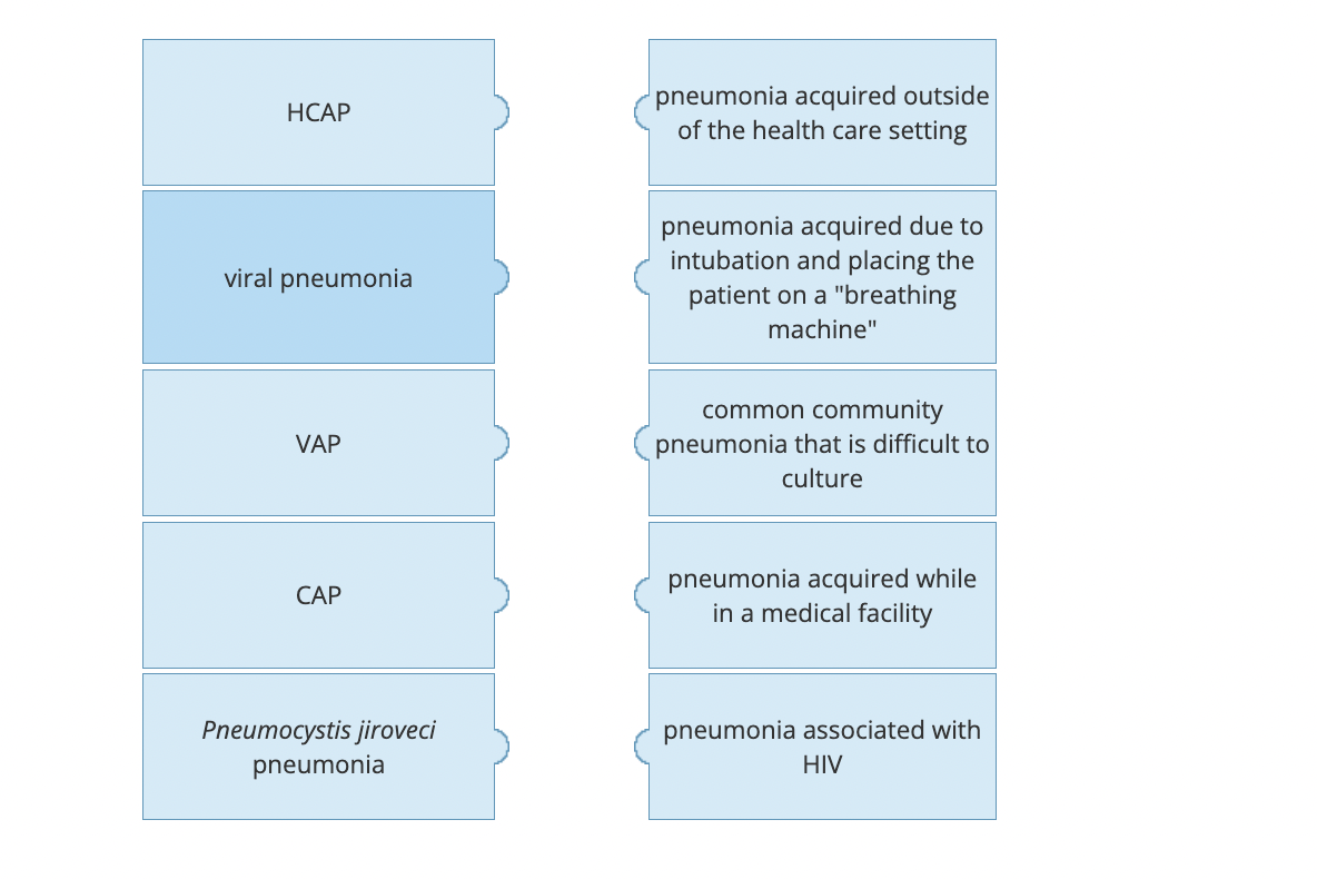 Solved pneumonia acquired due to intubation and placing the